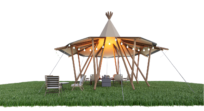 印第安金字塔天幕